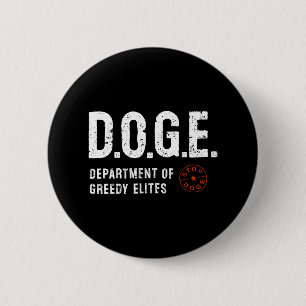 Badge Rond 5 Cm Anti Doge D.o.g.e. Sens réels Drôle Définition