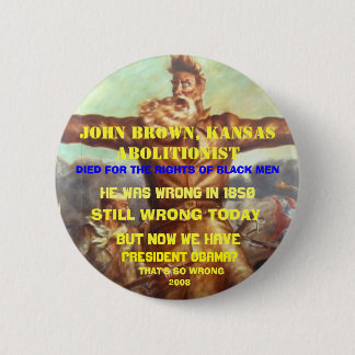 BADGE ROND 5 CM ANTI ÉLECTION DE COURRIER D'OBAMA