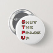 Badge Rond 5 Cm Anti Fracking (Devant & derrière)