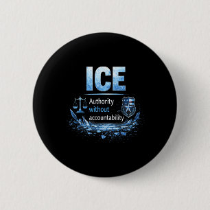 Badge Rond 5 Cm Anti Ice Je proteste et résiste Je soutiens les im