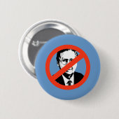 Badge Rond 5 Cm ANTI-MCCONNELL - Anti-Mitch Mcconnell (Devant & derrière)