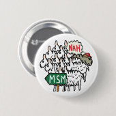 Badge Rond 5 Cm Anti MSM (Devant & derrière)
