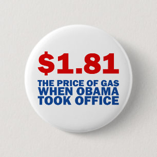 Badge Rond 5 Cm Anti Obama