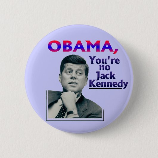 Badge Rond 5 Cm Anti-Obama (Devant)
