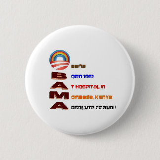 Badge Rond 5 Cm Anti objet de collection d'Obama