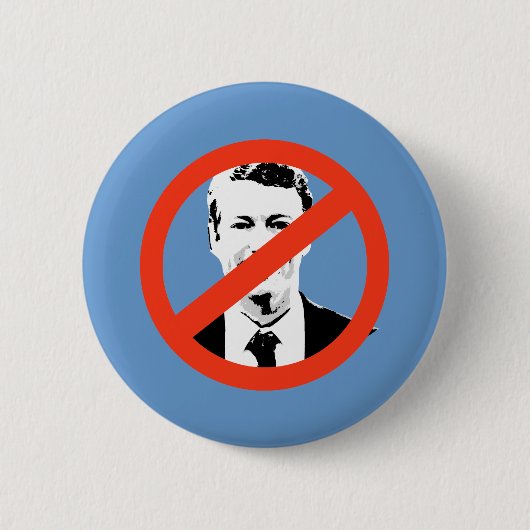BADGE ROND 5 CM ANTI-RAND PAUL (Devant)