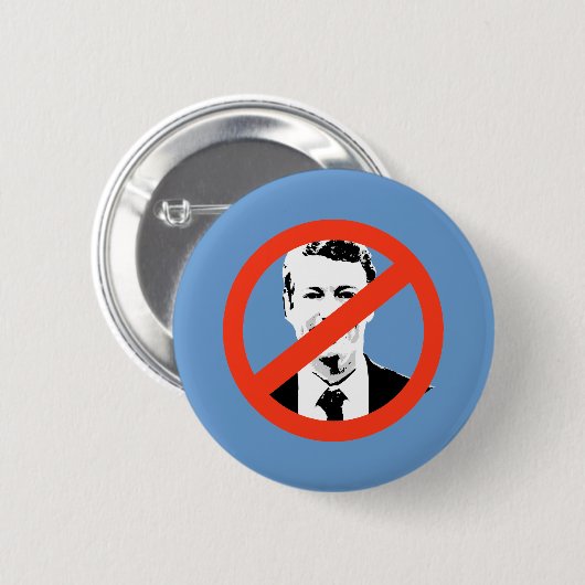 BADGE ROND 5 CM ANTI-RAND PAUL (Devant & derrière)
