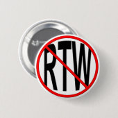 Badge Rond 5 Cm Anti-RTW (Devant & derrière)