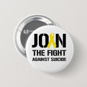 Badge Rond 5 Cm Anti-Suicide (Devant & derrière)
