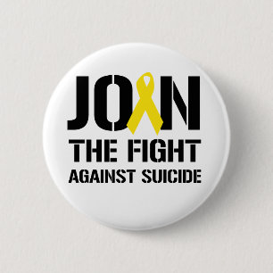 Badge Rond 5 Cm Anti-Suicide