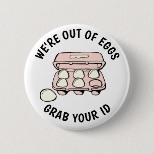 Badge Rond 5 Cm Anti Trump, drôle d'identité pour le bouton des ép