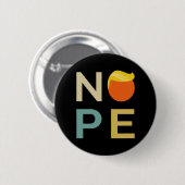 Badge Rond 5 Cm Anti-Trump - Nope Edition III (Devant & derrière)