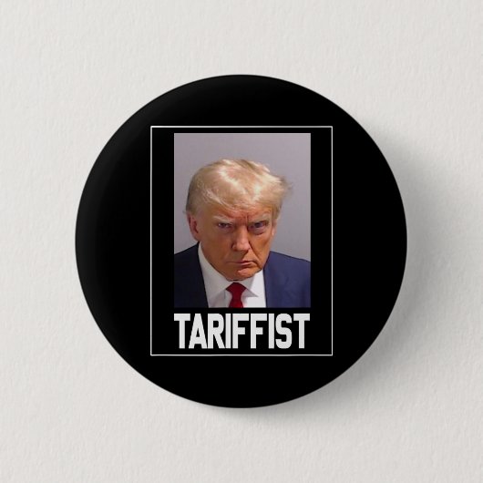 Badge Rond 5 Cm Anti Trump Tarifaire  (Devant)