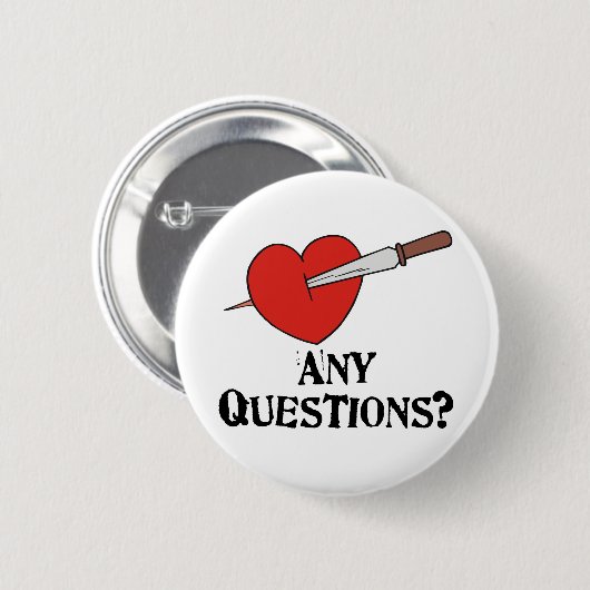Badge Rond 5 Cm Anti-Vday (Devant & derrière)