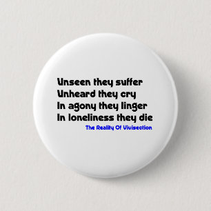 Badge Rond 5 Cm Anti-vivisection