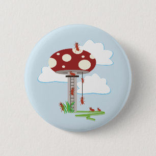 Badge Rond 5 Cm Antique