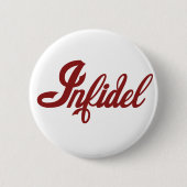 Badge Rond 5 Cm Antithéiste (Devant)