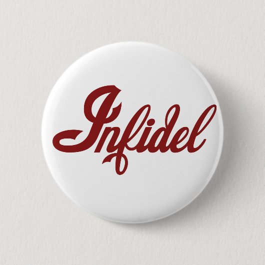 Badge Rond 5 Cm Antithéiste (Devant)