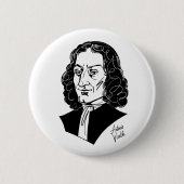 Badge Rond 5 Cm Antonio Vivaldi (Devant)