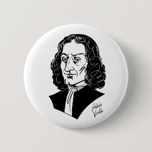 Badge Rond 5 Cm Antonio Vivaldi