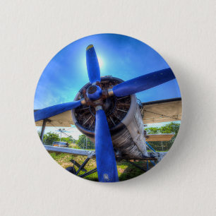 Badge Rond 5 Cm Antonov AN-2 Biplane