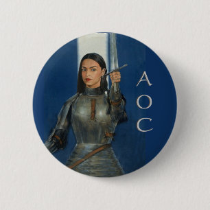 BADGE ROND 5 CM AOC