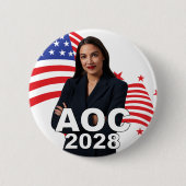 BADGE ROND 5 CM AOC 2028 (Devant)