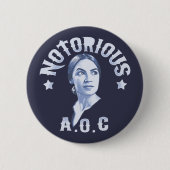 Badge Rond 5 Cm AOC notoire (Devant)