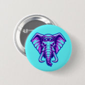 Badge Rond 5 Cm Apex Pachyderm - Tylon Cryo-Tank Edition (Devant & derrière)