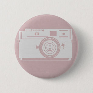 Badge Rond 5 Cm Appareil-photo