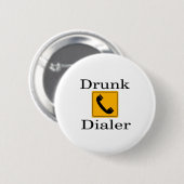 Badge Rond 5 Cm Appeleur ivre (Devant & derrière)