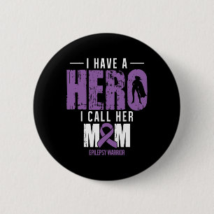 Badge Rond 5 Cm Appelez Sa Mère - Epilepsy Sensibilisation Cadeaux
