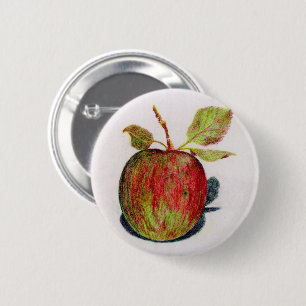 Badge Rond 5 Cm Apple