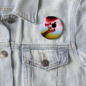 Badge Rond 5 Cm Apple et retour à l'école - (En situation)