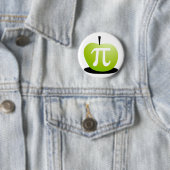 Badge Rond 5 Cm Apple pi (En situation)