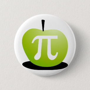 Badge Rond 5 Cm Apple pi