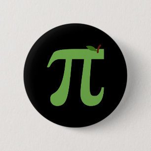 Badge Rond 5 Cm Apple Pi Funny Math Pi Day Pie Plaisanterie Pour M
