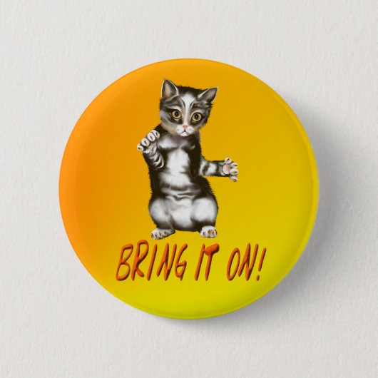 Badge Rond 5 Cm Apportez-le dessus ! (Devant)