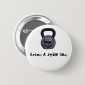 Badge Rond 5 Cm Apportez un bouton de sac de vomir (Devant & derrière)