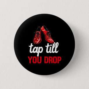 Badge Rond 5 Cm Appréciation Du Professeur De Danse Tap Pour Les F