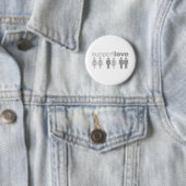 Badge Rond 5 Cm appui-amour (En situation)