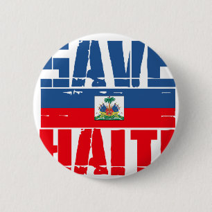 BADGE ROND 5 CM APPUI HAÏTI