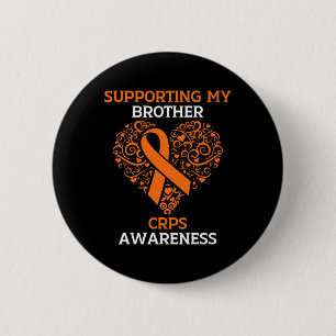 Badge Rond 5 Cm Appuyer Mon Frère Rsd Crps Mois De Sensibilisation