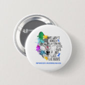 Badge Rond 5 Cm Apraxia Sensibilisation Ribbon Support Cadeaux (Devant & derrière)