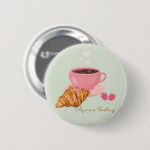 Badge Rond 5 Cm Après la pâte (Devant & derrière)
