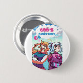 Badge Rond 5 Cm Après la vie (Devant & derrière)