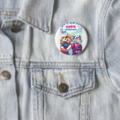 Badge Rond 5 Cm Après la vie (En situation)