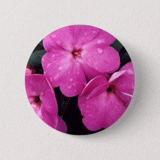Badge Rond 5 Cm Après Le Bouton Pluie