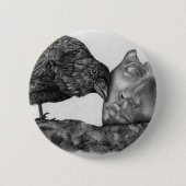 Badge Rond 5 Cm Après l'inondation (Devant)