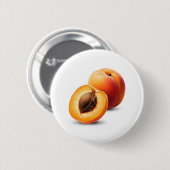 Badge Rond 5 Cm Apricots (Devant & derrière)